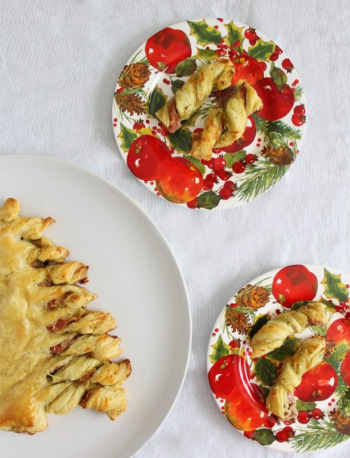 ideas de entrantes caseros fáciles y rápidos, recetas de navidad aperitivos y fáciles de hacer, empanadas con jamon 