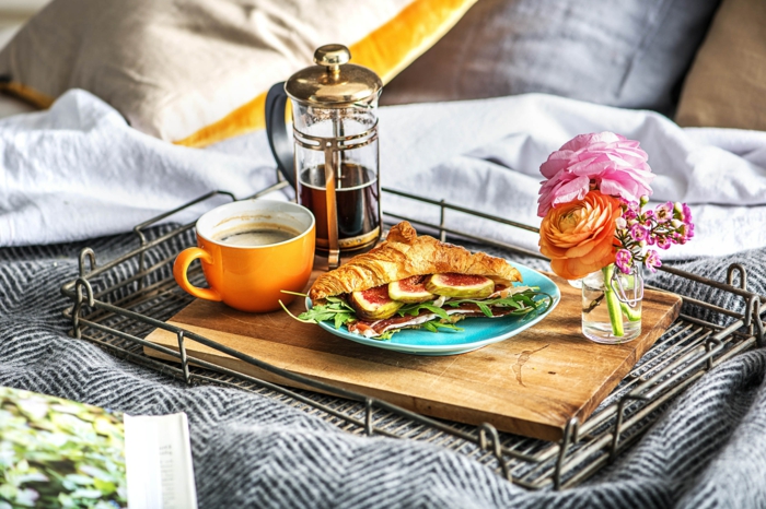 como preparar un desayuno romántico para tu pareja, ideas de comidas exóticas y fáciles de preparar en casa en fotos 