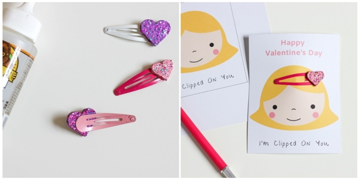 pequeños detalles para regalar, fotos de tarjetas DIY para el Día de San Valentín, manualidades para los pequeños