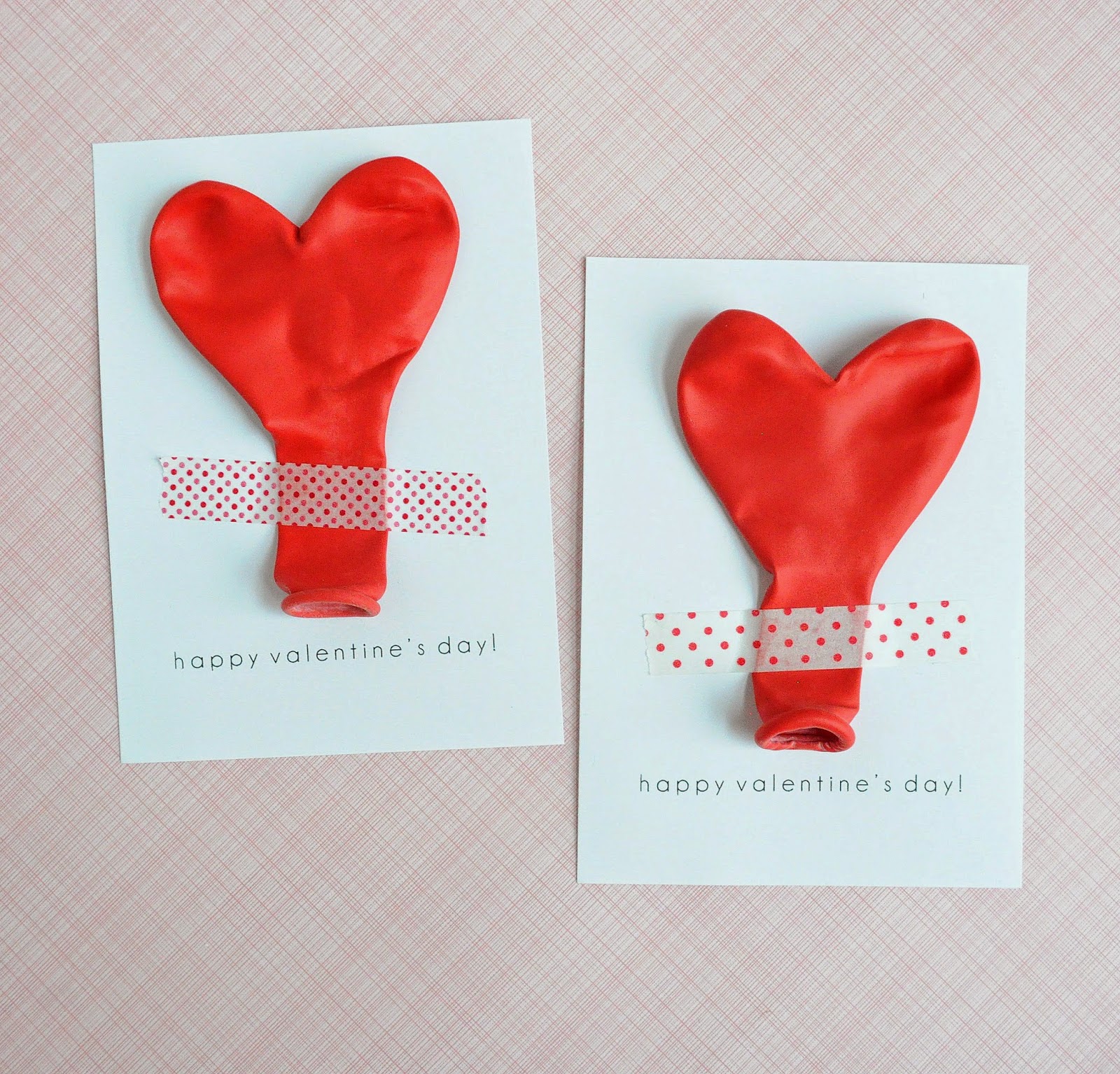 bonitas ideas sobre como hacer manualidades con globos coloridos, postales para san valentin super originales en fotos