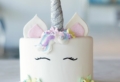 90 inspiradoras imágenes con ideas para hacer una tarta unicornio