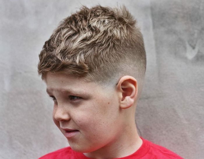 originales ideas de cortes de pelo para chicos, fotos con ideas de cortes y peinados para niños, fotos de peinados pelo corto 