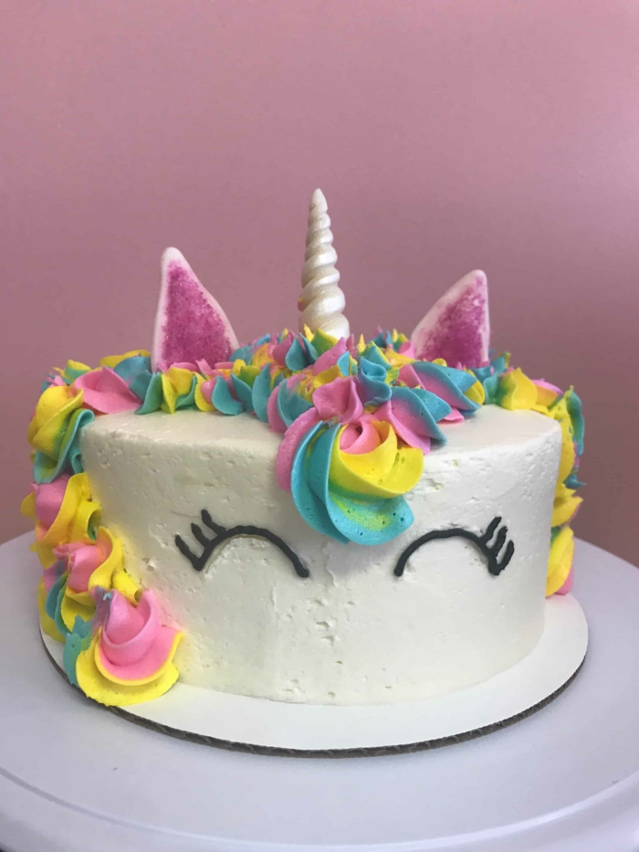tarta casera super fácil en bonitos colores, fotos de tartas fáciles y rápidas para un cumpleaños, fotos de tartas para descargaer 