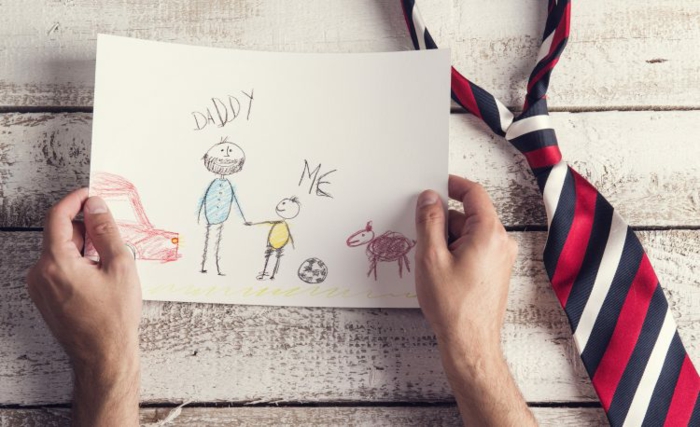 dibujos infantiles para regalar para el dia del padre, las mejores ideas de dibujos y tarjetas DIY para hacer en casa