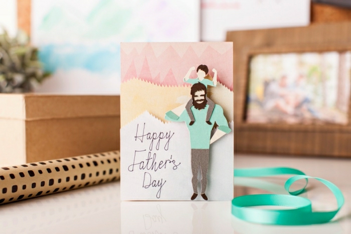 adorables ideas de tarjetas para el dia del padre, fotos de tarjetas DIY que enamoran, tutoriales de manualidades