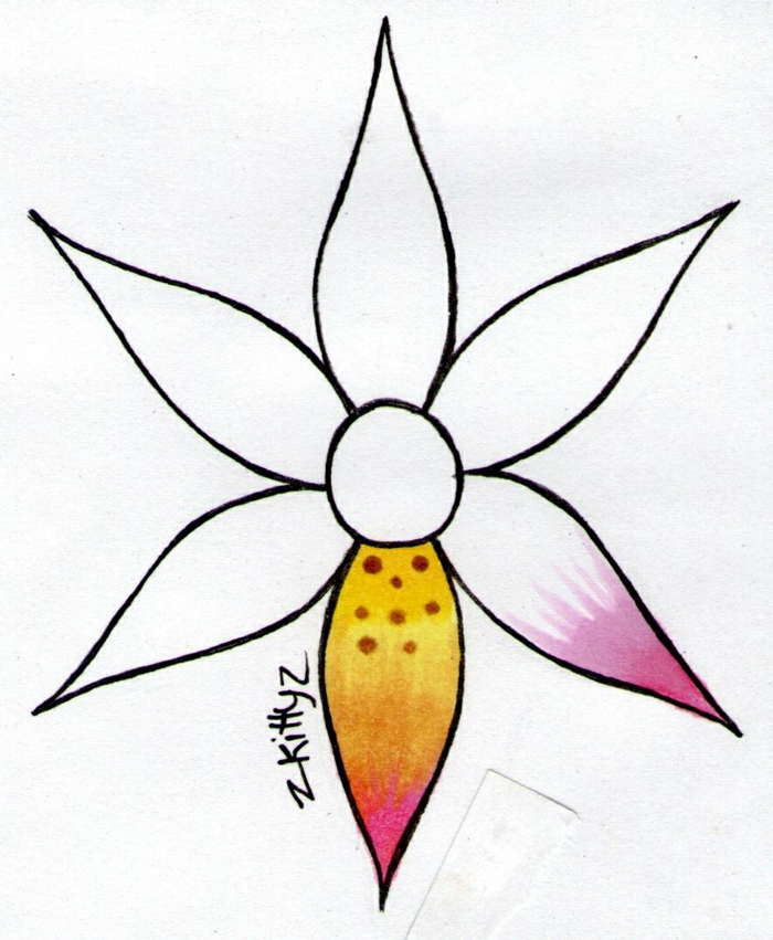  Aprende a dibujar    ideas de dibujos de flores fáciles