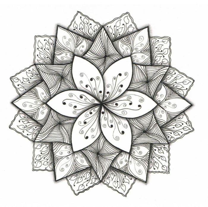 mandalas para redibujar o calcar, dibujos tumblr para dibujar, ideas de paginas de colorear y actividades que desarrollan la creatividad 