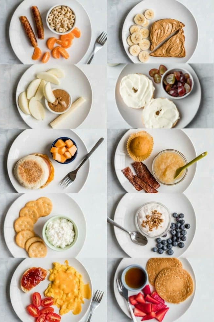 fantascticas ideas de desayunos originales para compartir, ideas de comidas para una dieta equilibrada y sana en fotos 