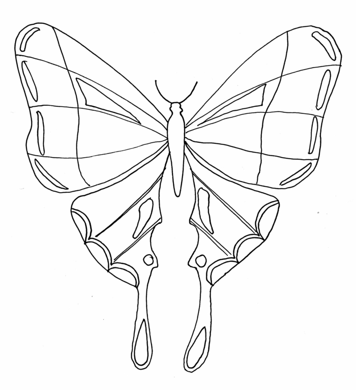 bonito dibujo de mariposa que puedes descargar gratis, imprimir y colorear, fotos de dibujos para pintar originales y bonitos