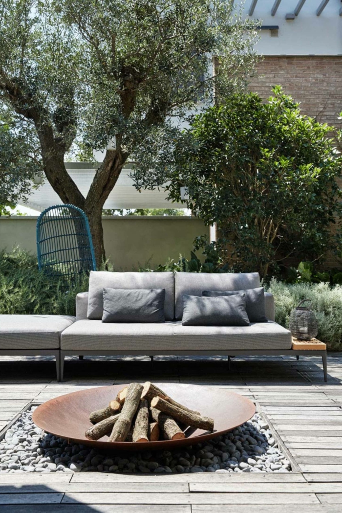 geniales ideas sobre como decorar el jardin, decoracion terrazas aticos, como decorar el porche en estilo mediterraneo 