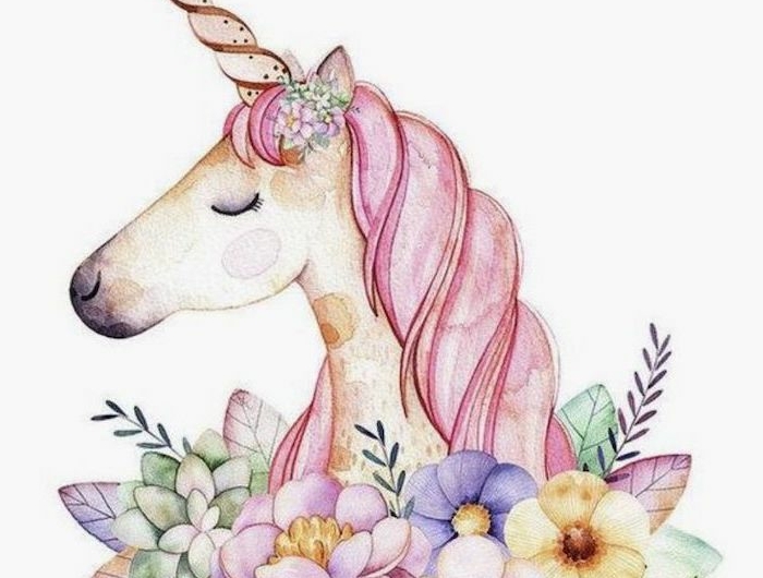 ▷ 1001 + ideas de dibujos de unicornios bonitos y fáciles