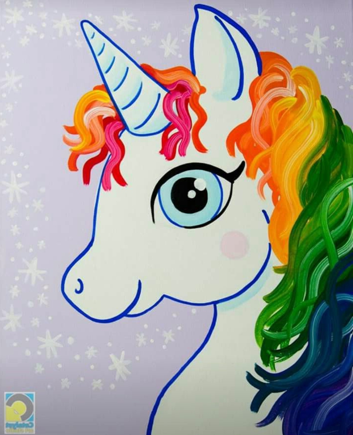 ▷ 1001 + ideas de dibujos de unicornios bonitos y fáciles