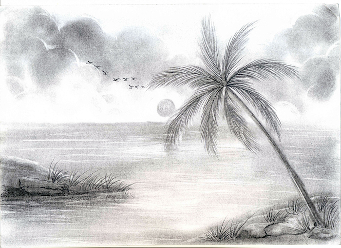 beautiful landscape drawing beautiful landscape drawing drawings of beautiful landscape cool