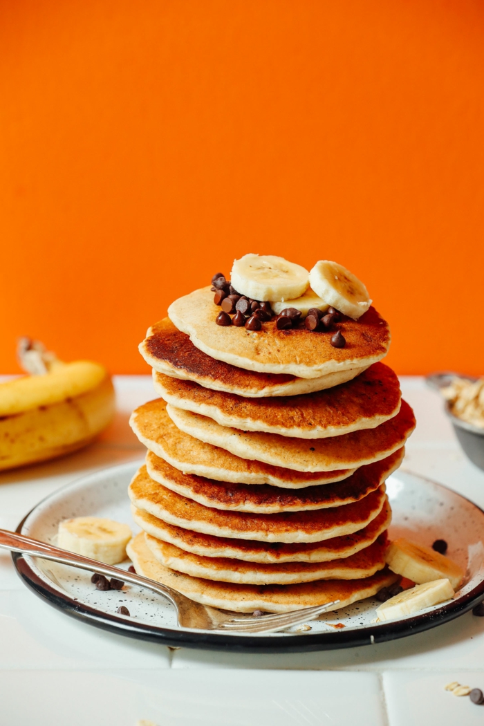 como hacer tortitas americanas desayuno sanos y equilibrados, ideas de desayunos nutritivos y fáciles de hacer, como hacer tortitas caseras