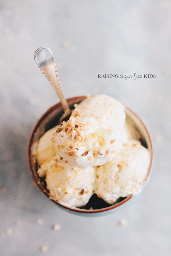helado de vainilla con nueces helado de chocolate casero como preparar postres para el verano saludables y faciles de hacer