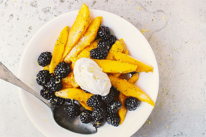 las mejores propuestas de desayunos con frutas para el verano, fotos de desayunos con frutas para perder peso 