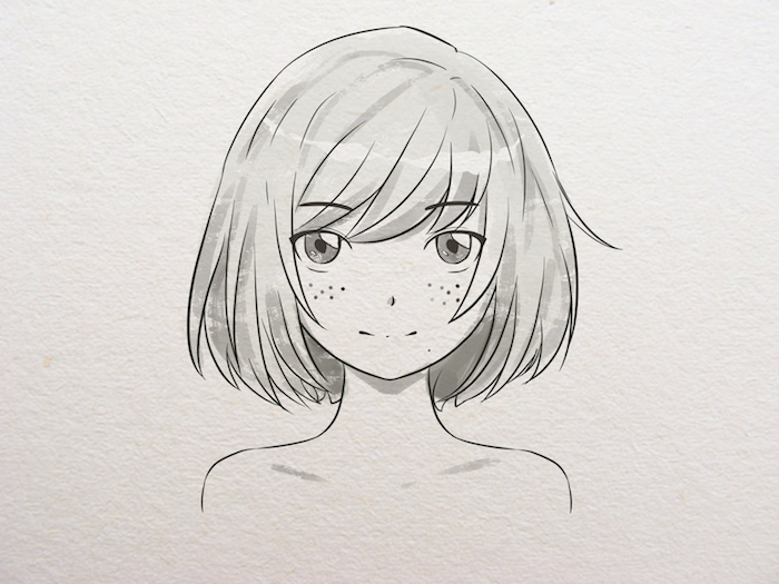 1 dibujos animados japoneses fotos de dibujos de los animes niña pelo corto ojos grandes dibujos kawaii