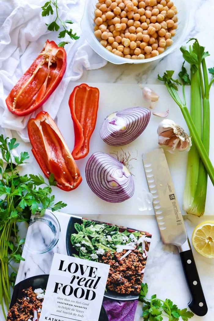 bonitas ideas de recetas con garbanzos y verduras fotos de recetas de ensaladas con garbanzos