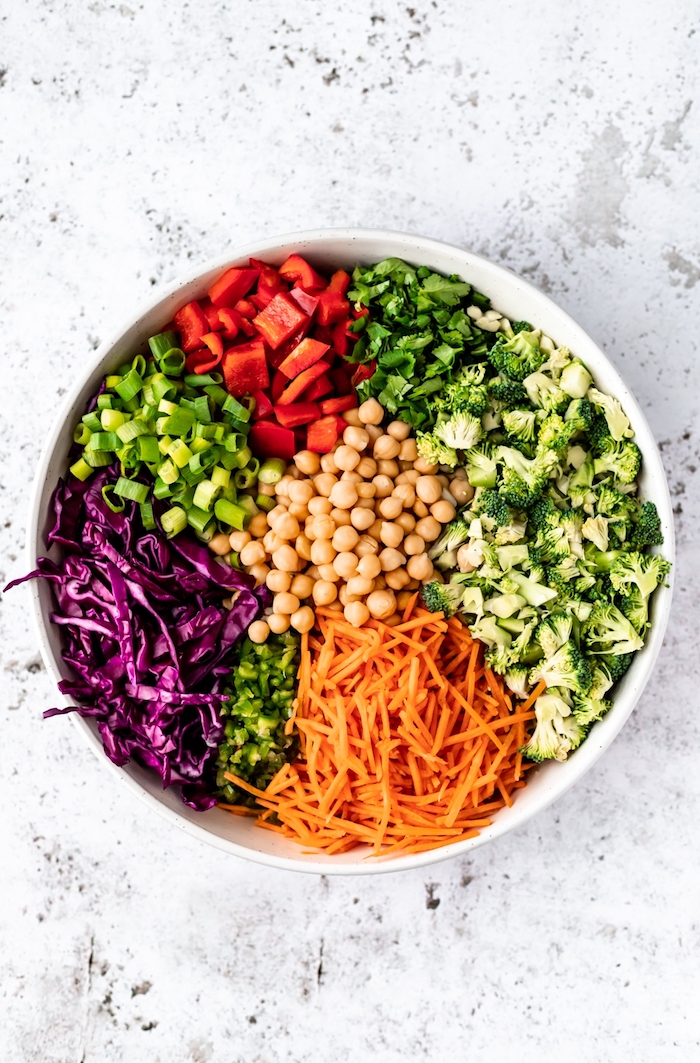brocoli zanahorias ideas de recetas de garbanzos con verduras fotos de platos con veggetales saludables