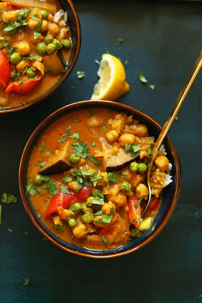 curry con garbanzos y leche de coco ideas de recetas con garbanzos saludables0y faciles de hacer