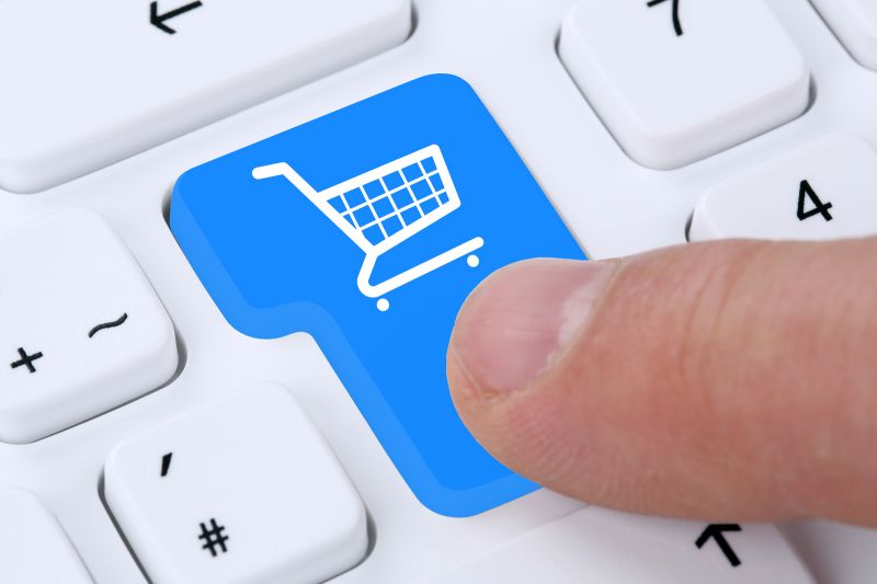 online shopping buying order internet shop concept